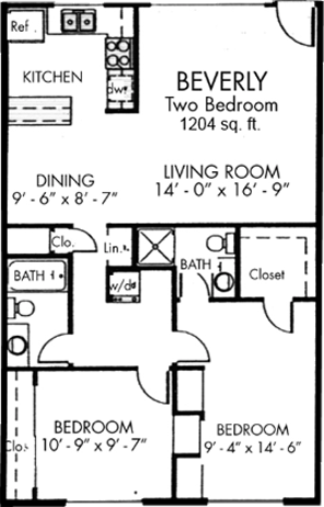 Willow Two bedroom